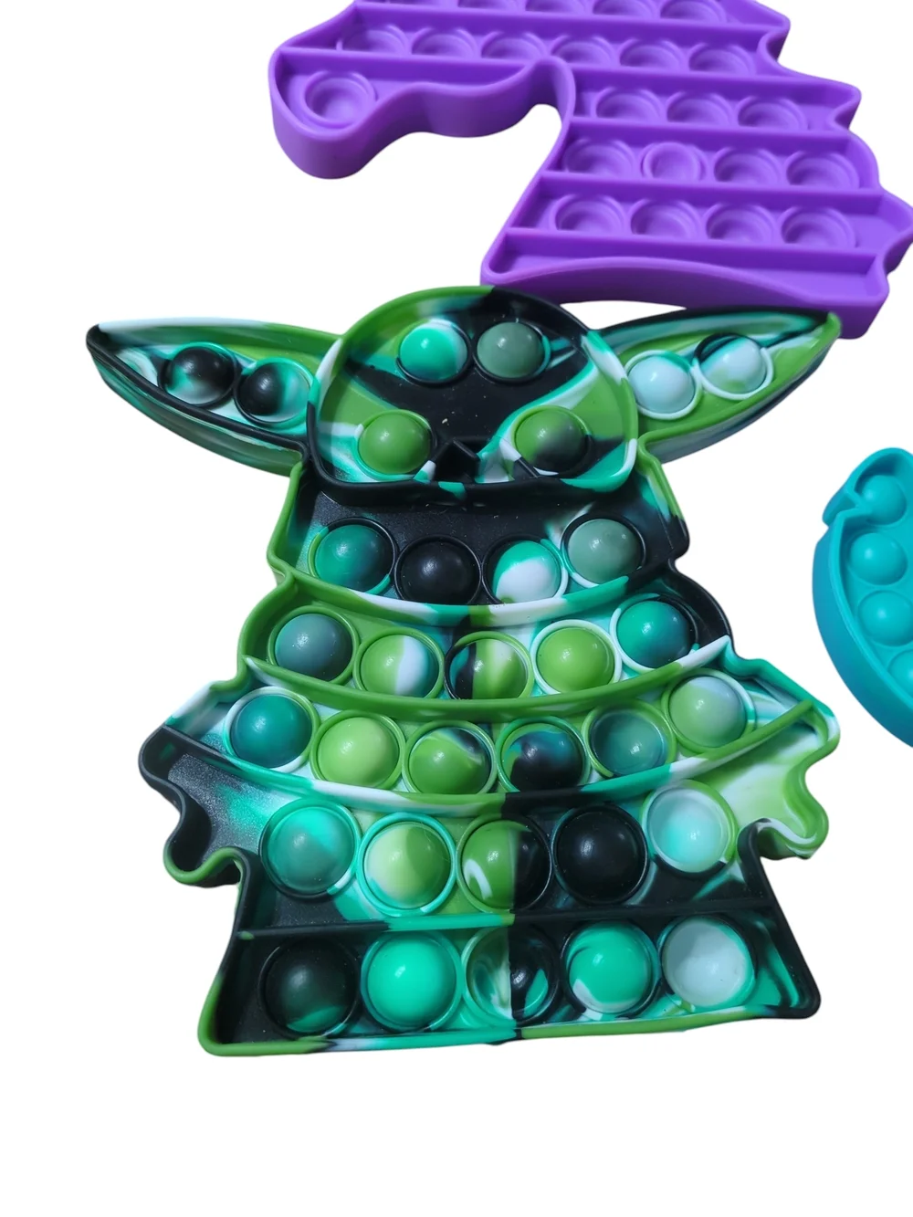 Purple & Teal Kids Pop-It Fidget Toy Set by 4 Items - Picture 2 of 5